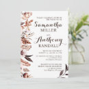 Search for foilage wedding invitations Flowers