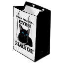 Search for black cat gift bags Kitty
