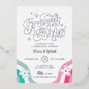 Search for foil gender reveal invitations Mother to be