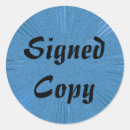 Search for autographed by author stickers Copy