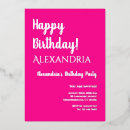 Search for fuchsia pink and silver invitations Modern