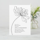 Search for flower drawing invitations Botanical
