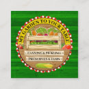 Search for jam business cards Canning