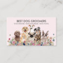 Search for veterinary business cards Dog trainer