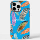 Search for purple feathers iphone cases Blue
