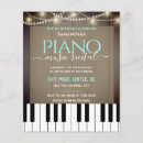 Search for piano recital invitations Music