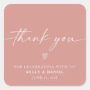 Search for funny wedding stickers Thank you