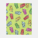 Search for bubble tea blankets Kawaii