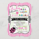 Search for cupcake baby shower invitations Girly