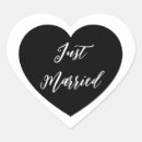 Search for just married stickers Bride