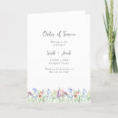 Search for order of service weddings Minimalist