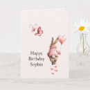 Search for balloons pink birthday cards Heart