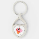Search for heart lady key rings Valentine