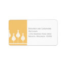 Search for art deco wedding return address labels Traditional
