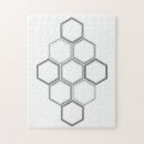 Search for hexagon puzzles Pattern