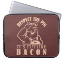 Search for bacon laptop cases Funny