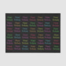 Search for happy birthday tissue paper Colourful