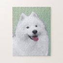 Search for samoyed puzzles Dog