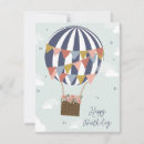 Search for hot air balloon birthday cards Floral