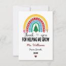 Search for rainbows end cards Teacher