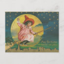 Search for witches broom postcards Vintage
