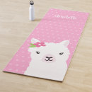 Search for llama yoga mats Cute