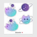 Search for galaxy kitten stickers Space cat