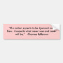 Search for thomas jefferson quotes bumper stickers Patriotic