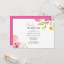 Search for watercolor floral baby shower invitations For her