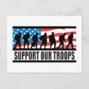 Search for our troops postcards Usa