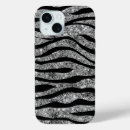 Search for glitter zebra iphone cases Black