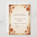 Search for cottage wedding invitations Autumn