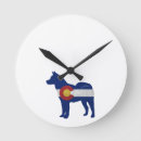 Search for dog breed clocks Modern