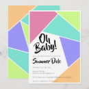 Search for bright baby shower invitations Trendy