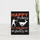 Search for hunter birthday cards Country