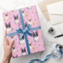 Search for french bulldog wrapping paper Watercolor