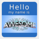 Search for my name is stickers Funny