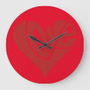 Search for heart shaped clocks Red