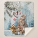 Search for christmas kitten blankets Tree