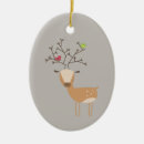 Search for deer christmas tree decorations Whimsical