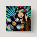 Search for cool girl badges Retro