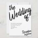 Search for modern black wedding invitations Bold