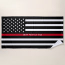 Search for firefighter towels Thin red line