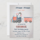 Search for transportation party invitations Boy