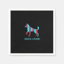 Search for black and white abstract napkins Pet