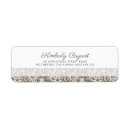 Search for rustic lace wedding return address labels Shabby