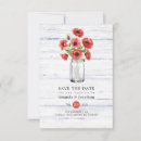 Search for mason jar save the date postcards Farm