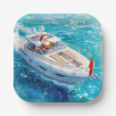 Search for coastal christmas paper plates Christmas by the sea