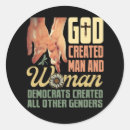 Search for man and woman stickers Democrats