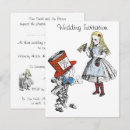 Search for mad hatter wedding invitations Wonderland
